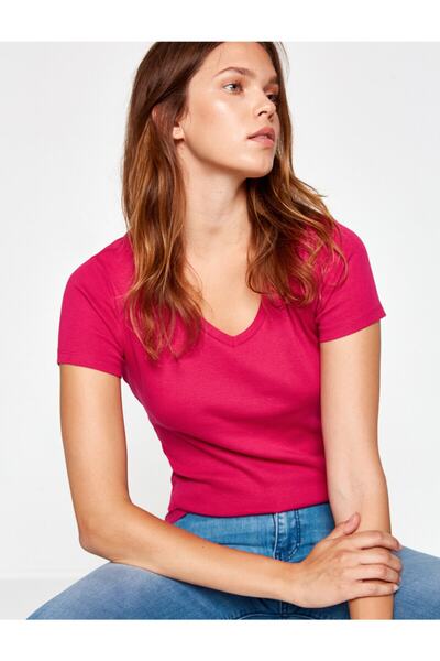 Koton Tricou roz de damă
