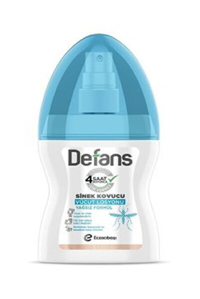 Defans Sinek Kovucu Vücut Spreyi Su Bazlı Yağsız 100 Ml
