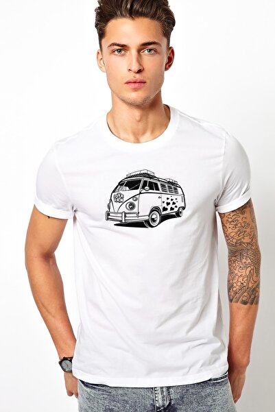 QIVI Ljubavni kombi Klasični Volkswagen Transporter Šablon Kombi Auto Volkswa...
