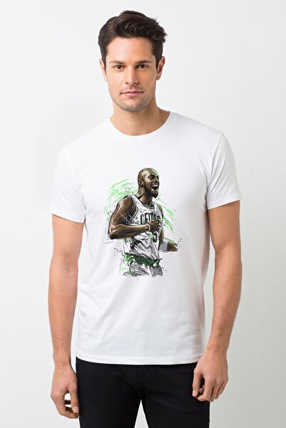 QIVI Košarkaš Košarkaška Štampano Bela muška Pleteno majica T-shirt majica