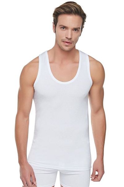 Tutku Ανδρικό εσώρουχο White Rib-ter0102l