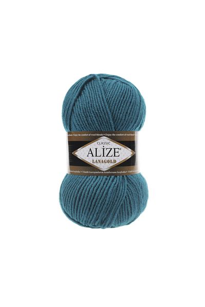 Alize Πλεκτό νήμα Lanagold 640 Peacock Green