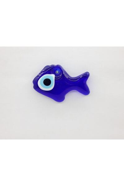 NETİCE ÖYLEK Trenddünyası Φιγούρα ψαριού μικρού μεγέθους με χάντρα κακού ματι...