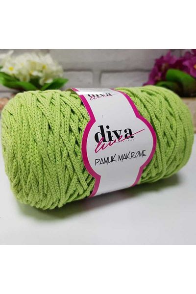 Diva İplik Diva Cotton Macrame 2120 Pistachio Green