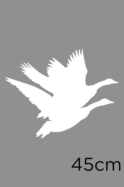 New Jargon Autocolant Autocolant Pasteți în sus în sus Storks Departing 45cm - Alb