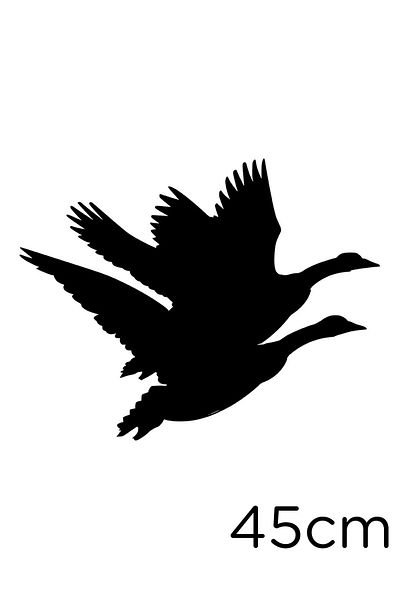 New Jargon Autocolant Autocolant Pasteți în sus în sus Storks Departing 45cm - Negru