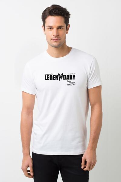 QIVI Kako sam upoznao vašu majku Legendarna Štampano bela muška Pleteno majic...