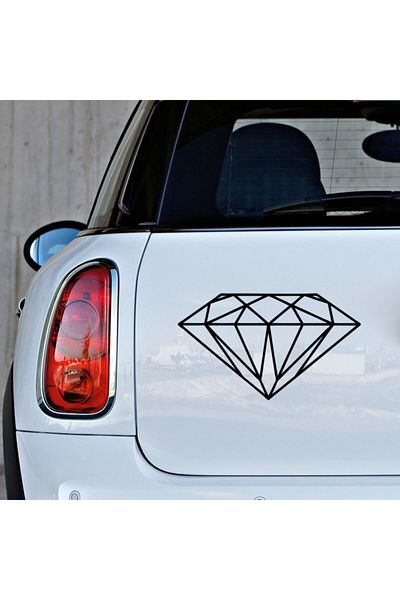 New Jargon Pastă autocolantă cu desen cu diamant strălucitor 45 cm - negru