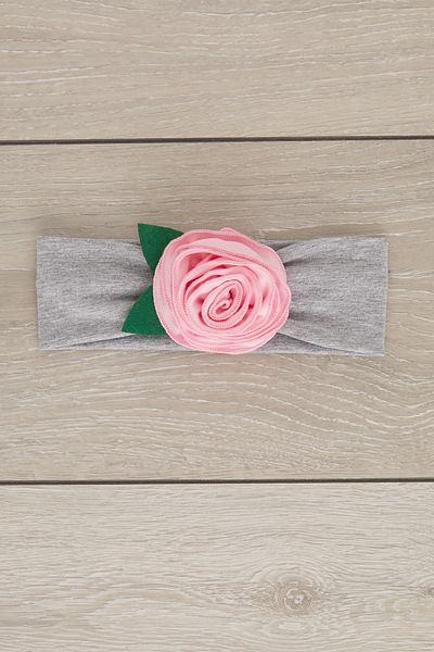 Babygiz Handmade Soft Natural Cotton Combed Cotton Baby Kids Girls Bandana Rose Series with Unique Accessories