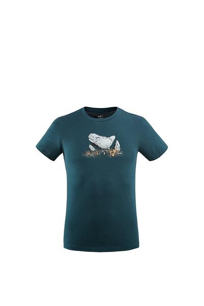 Millet Men's Blue Boulder Dr Tsss T-Shirt