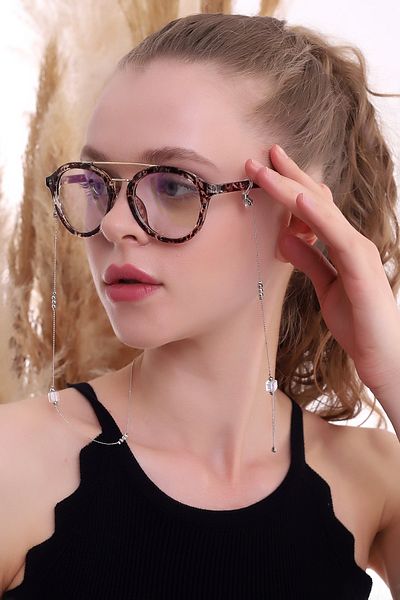 Della Pianto Colored Beads Special Design Sunglasses Chain