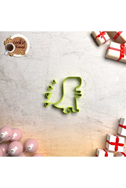 CookieKonsept Polimer Kil Kalıbı – Dinozor Model