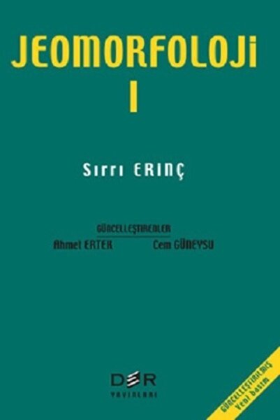 Genel Markalar Jeomorfoloji Cilt 1 - - Sırrı Erinç Kitabı
