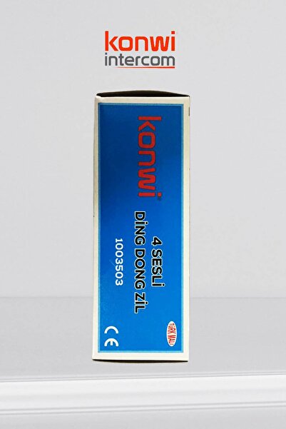 gleam Konwi 4 Sesli Ding Dong Kapı Zili