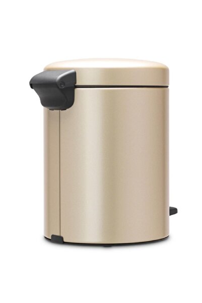 Brabantia Brabantia Trash Can 5 Liters Newicon Pedal Champagne Color 304422