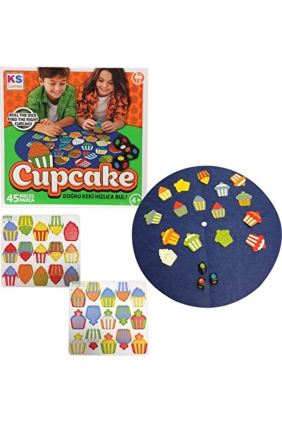 Ks Games لعبة العثور على كب كيك 45 قطعة