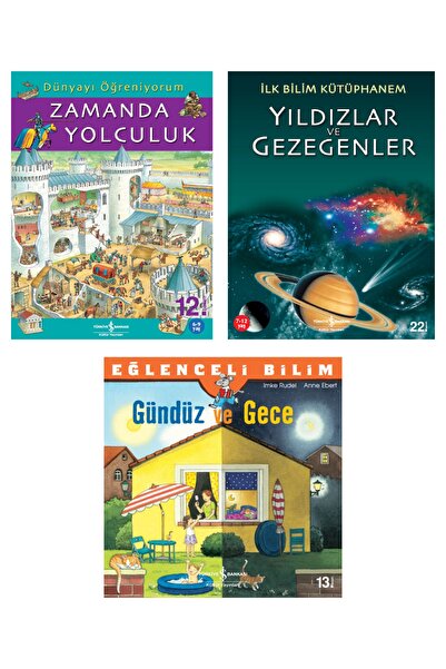 TÜRKİYE İŞ BANKASI KÜLTÜR YAYINLARI Zamanda Yolculuk + Yıldızlar Ve Gezegenle...