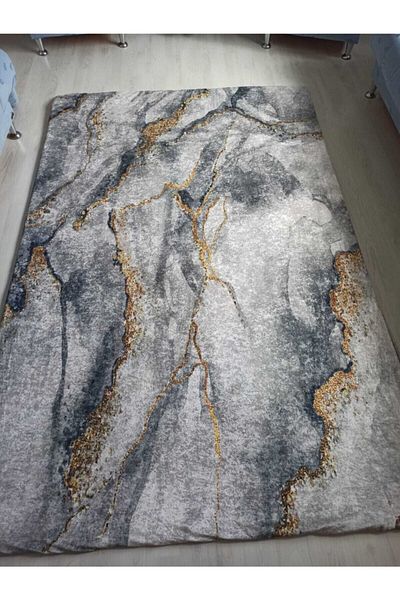 ESPİCAL HOME Elastic Carpet Cover Made of Soft Velvet Fabric
