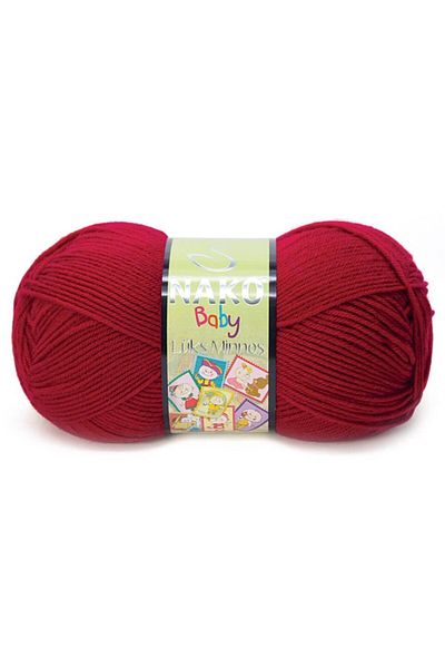 NAKO Luxury Minnoş Χρώμα No -3641- Karmen Red