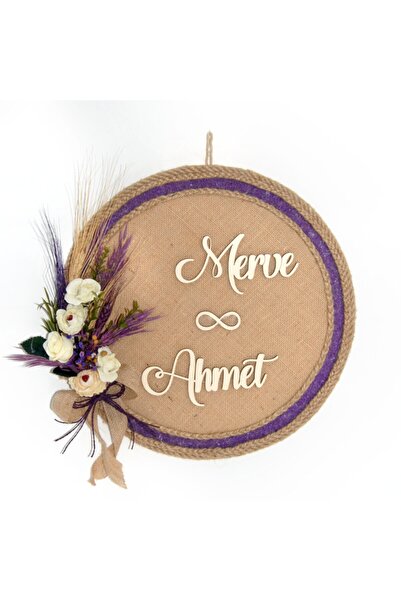 Lora Davet Artificial And Dry Floral Door Ornament