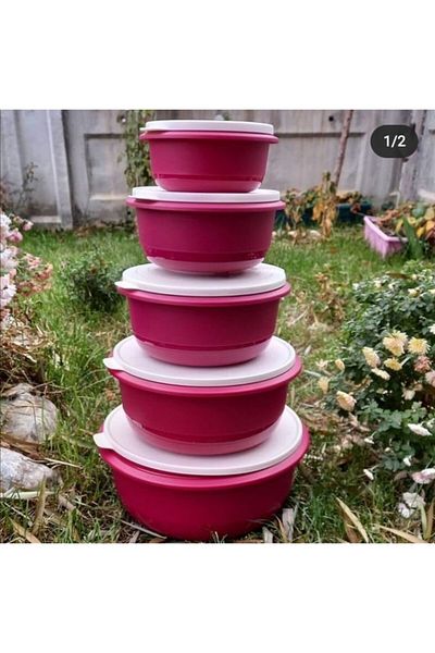 Tupperware New 5-Piece Mixing Set