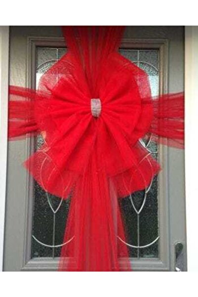 ecrin tuhafiye hobi Kırmızı Pratik Kapı Tülü Aksesuar