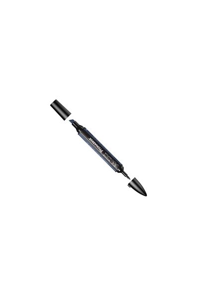 Winsor Newton Promarker Double Ended Alcohol Based Graphic Drawing Pen Midnight Blue 401 (B624)