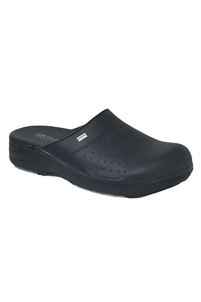 Ceyo Unisex Black Microfiber Technology Sabo Anatomical Full Orthopedic Slippers 9926