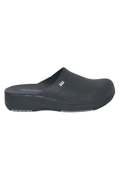 Ceyo Unisex Black Microfiber Technology Sabo Anatomical Full Orthopedic Slippers 9926
