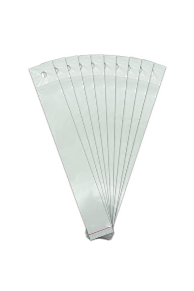 paketlemetezgahı 3.5*30 Iç Sedefli Askılı Bantlı Opp (PARLAK-İÇİ BEYAZ) Jelat...