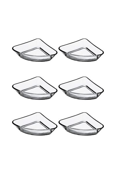 Paşabahçe 53953 Arte Triangle 6-Piece Bowl