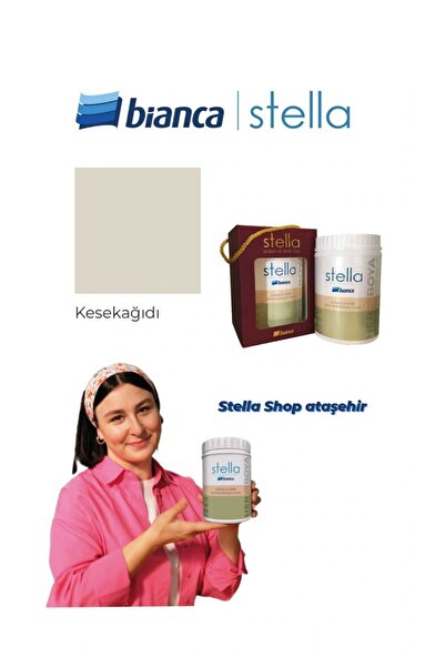 Bianca Stella Su Bazlı Saf Akrilik Boya 1lt - Kesekağıdı