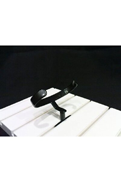 STAND MARKET Watch Stand Metal Hook Horizontal Black (10 PCS)