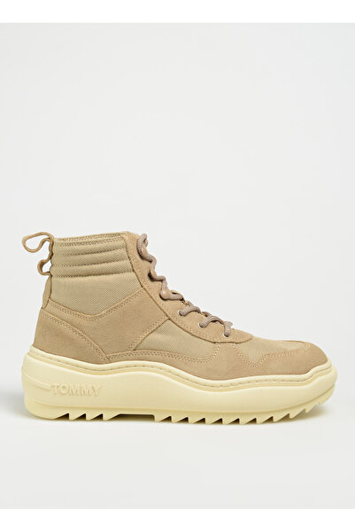 Tommy Hilfiger Süet Haki Erkek Bot TJM MIX MATERIAL BOOT