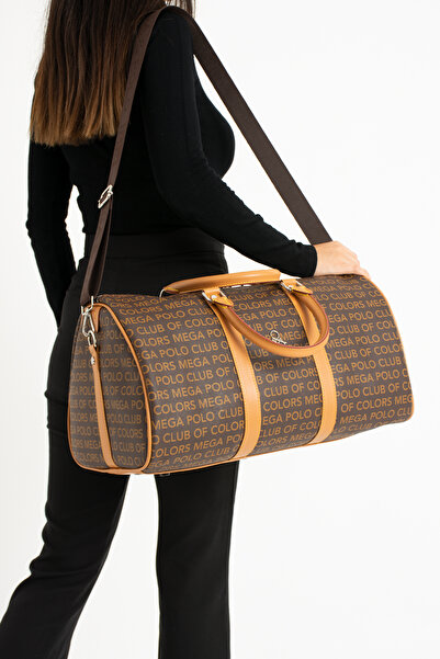 MEGA ÇANTA MEGA POLO Unısex Hostes Valiz Seyahat Tatil Spor Hastane El Ve Omuz Çantası Kabin Valiz çanta