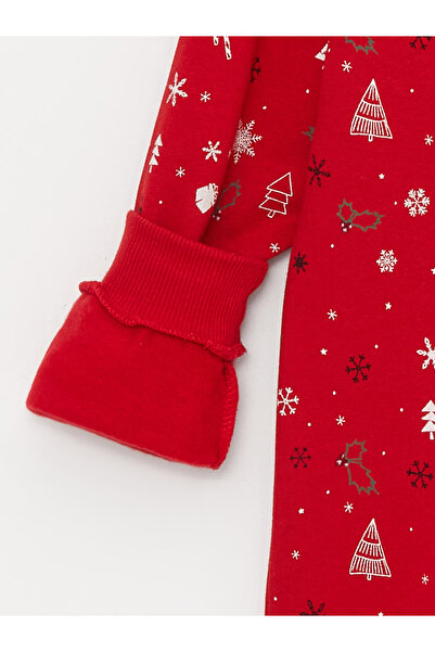 LC Waikiki Crew Neck karácsonyi témájú hosszú ujjú fiú pulóver