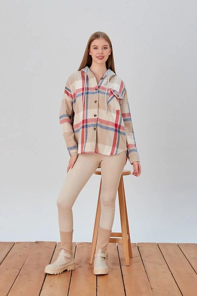 nosia fashion Îmbrăcăminte pentru femei Cămașă de lemn oversize cu glugă