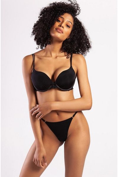 GECKO COLLECTION Gecko Women's - String Thong and Ring Detailed Rope Elastic Panties