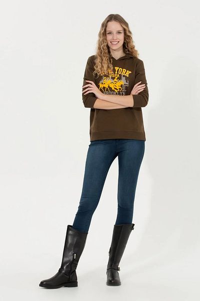 U.S. Polo Assn. Дамски кокосов суичър