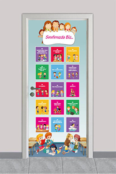OnurStore School Door Dressing - We in Our Classroom