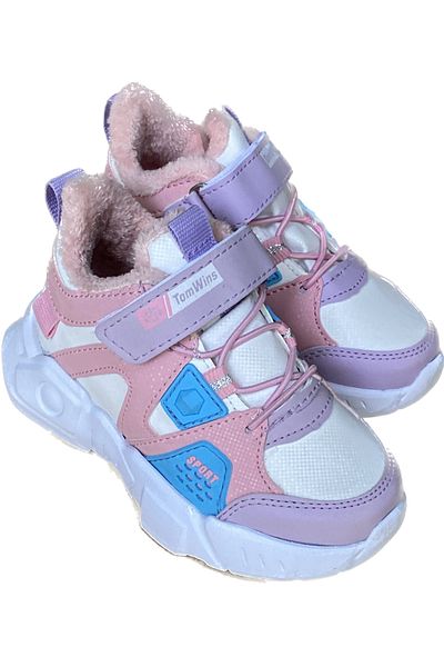 Tom Wins pantofi sport de iarnă cu velcro cu talpă anti-alunecare pentru copii