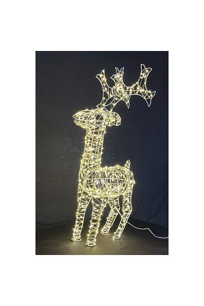 Marsel Project Led Lighted Metal Deer Decor