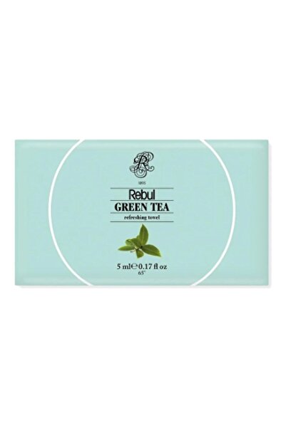 Rebul Dökme Kolonyalı Mendil Green Tea Tekli 100 adet Cafe Otel