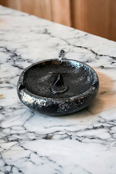 Paradise Work Διακοσμητικό τασάκι μεγάλου μεγέθους με ειδικό αντίκες σχέδιο