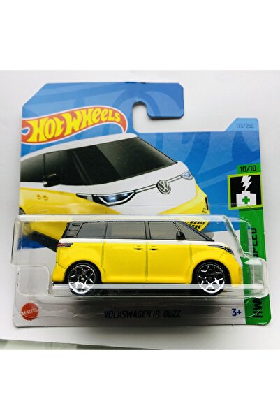 HOT WHEELS 2023 Volkswagen ID. Buzz Minibus Yellow 1:64 Ölçek Hotwheels Marka...