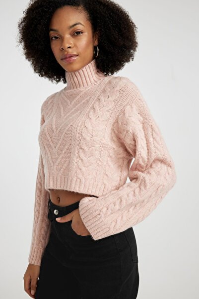 DeFacto Regular Fit Yarım Balıkçı Yaka Triko Kazak B5443ax23wn