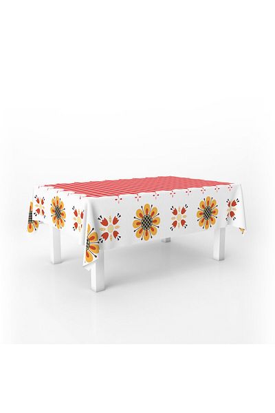 ZELAL Classic School Tablecloth - Carefree, Stain-Proof, Easy to Clean