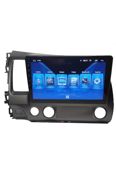 NAVSONİC HONDA CİVİC FD6 2007-2011 UYUMLU ANDROİD MULTİMEDİA NAVİGASYON 4GB R...