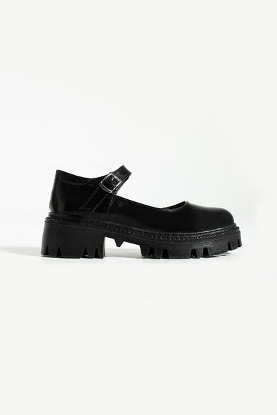 İnan Ayakkabı Women's Black Heel Shoes (4.5 CM HEEL SIZE)