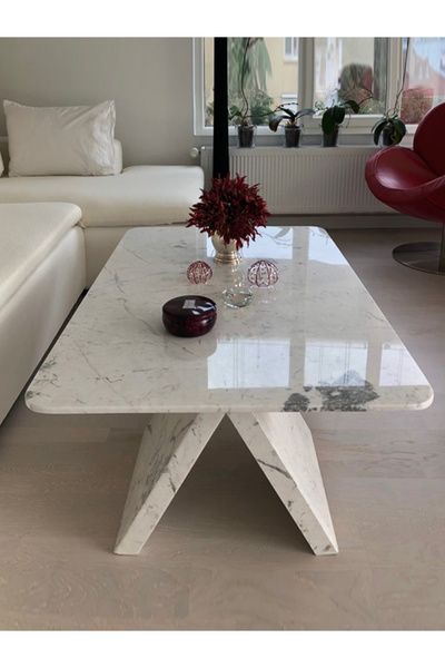 SMF MERMER Mermer Orta Sehpa